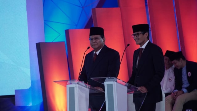 Pasangan calon Presiden dan Wakil Presiden nomor urut 02, Prabowo-Sandi. (Foto: Jamal Ramadhan/kumparan)