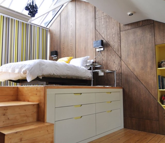 Ide Kreatif Model Tempat Tidur di Kamar Tidur yang Kecil Agar Masih Tersisa Ruang  (1)