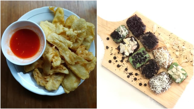 #10YearChallenge Pisang Goreng (Foto: Instagram @dhadhosugianto dan @mdstreetfood_coffee )