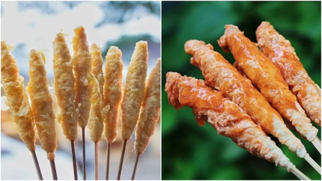 #10YearChallenge Telur Gulung (Foto: Instagram @world_record_telurgulung dan @the_bitels)