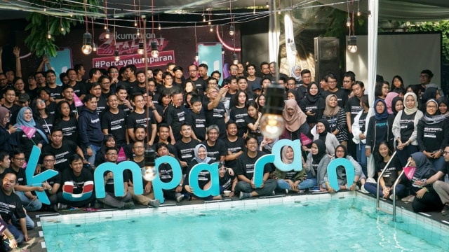Suasana Ulang Tahun ke-2 Kumparan. (Foto: Helmi Afandi/kumparan)