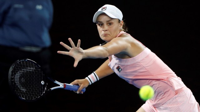Ashleigh Barty di babak ketiga Australia Terbuka 2019. (Foto: REUTERS/Aly Song)