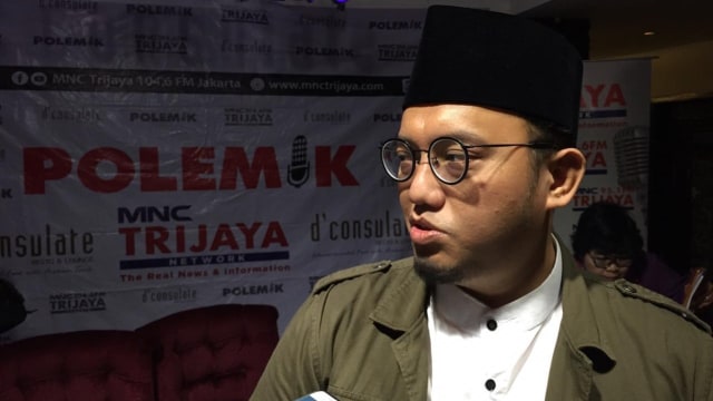 Koordinator Juru Bicara Badan Pemenangan Nasional (BPN) Dahnil Anzar Simanjuntak. Foto: Reki Febrian/kumparan