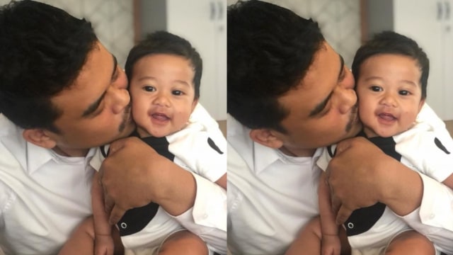 Sedah Mirah Nasution bersama ayahnya, Bobby Nasution. (Foto: Instagram @ayanggkahiyang)