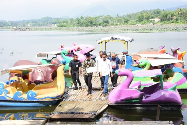 Situ Bagendit yang Legendaris di Garut Bakal Dipercantik