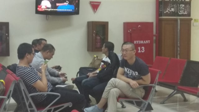 Tenaga kerja asing asal China meninggalkan Aceh. (Foto: Dok. Istimewa)