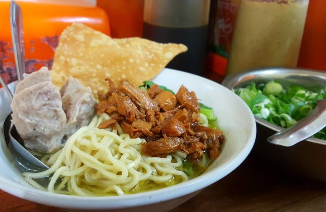 Mie Ayam Bakso Yunus. (Foto: Instagram: @mdhafitmuhsin)
