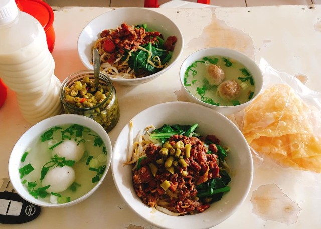 Mie Ayam Bangka Asan. (Foto: Instagram: @iririana57)