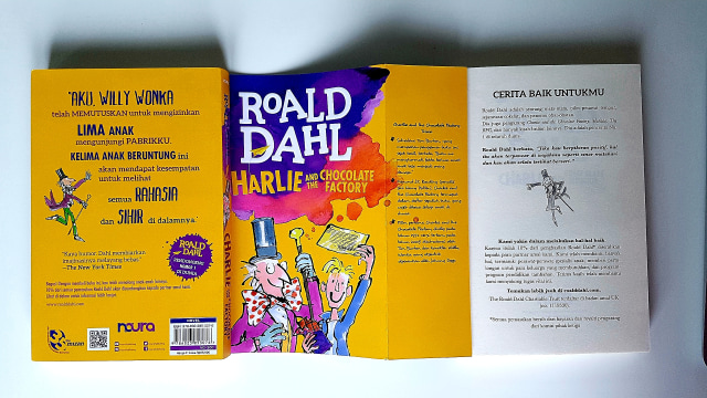 Banyak yang menilai, buku Charlie and The Chocolate Factory lebih seru dari filmnya (Foto: Imesh)