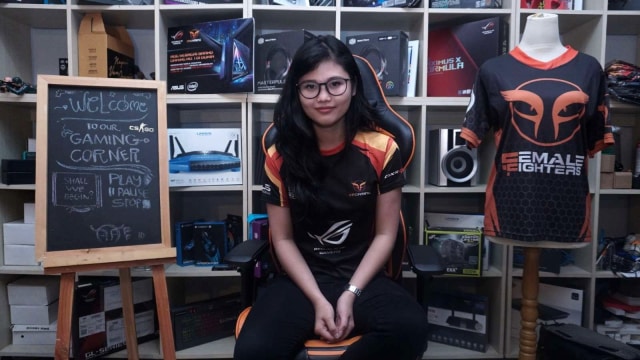 Clarissa Abigailclie, General Manager FF Gaming. (Foto: Irfan Adi Saputra/kumparan)