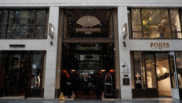 Mandarin Oriental Hotel, Paris, Prancis (Foto: REUTERS/Benoit Tessier)