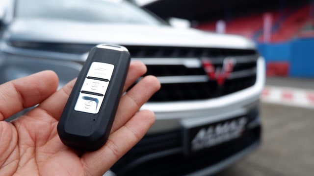 SUV Wuling Almaz resmi mengaspal di Indonesia, tantang CR-V, Pajero Sport dan Fortuner. (Foto: Aditya Pratama Niagara / kumparanOTO)