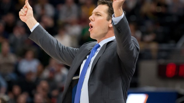 Kepala pelatih Lakers, Luke Walton (Foto: Russ Isabella-USA TODAY Sports)
