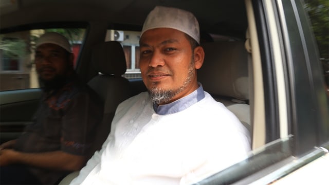 Anak Ustaz Abu Bakar Ba'asyir, Abdul Rochim di Lapas Gunung Sindur, Bogor. (Foto: Aditia Noviansyah/kumparan)
