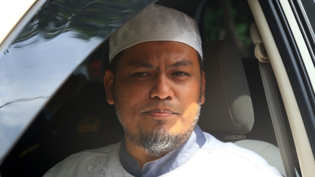 Anak Ustaz Abu Bakar Ba'asyir, Abdul Rochim di Lapas Gunung Sindur, Bogor. (Foto: Aditia Noviansyah/kumparan)