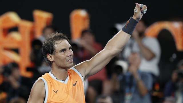 Rafael Nadal di Australia Terbuka 2019. (Foto: Kim Kyung-hoon/Reuters)