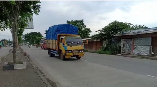 Aksi 'Truk Goyang' Pernah Terjadi di Jalur Pantura, Tegal