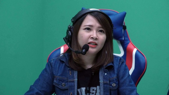 Momo Chan, Caster. (Foto: Irfan Adi Saputra/kumparan)