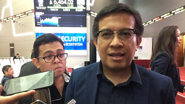 Direktur Teknologi lnformasi dan Manajemen Risiko Bursa Efek Indonesia (BEI), Fithri Hadi. (Foto: Selfy Sandra Momongan/kumparan)
