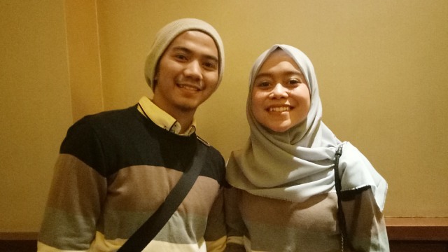 Rizki 'DA' dan Lesty 'Kejora' di Plaza Senayan, Jakarta, Kamis (24/1). Foto: Regina Kunthi Rosary/kumparan