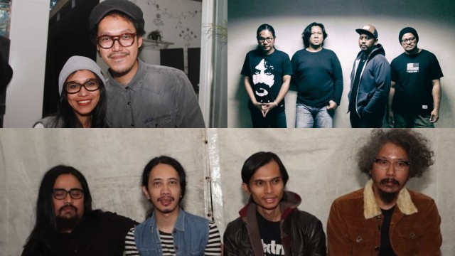 Endah n Rhesa, Float, dan The S.I.G.I.T (Foto: Munady/Instagram @float_project)