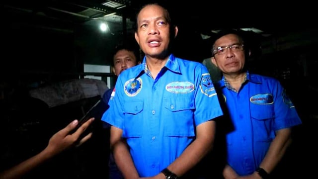 Deputi Pemberantasan BNN RI saat memberikan keterangan pers kepada wartawan Foto: Rahmat Utomo/kumparan