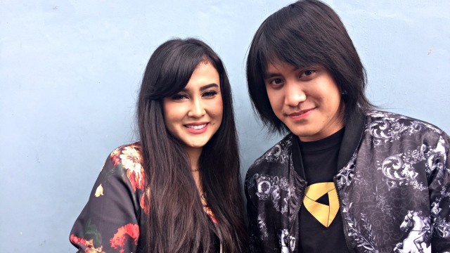 Kevin Aprilio dan Vicy Melanie. (Foto: Giovanni/kumparan)