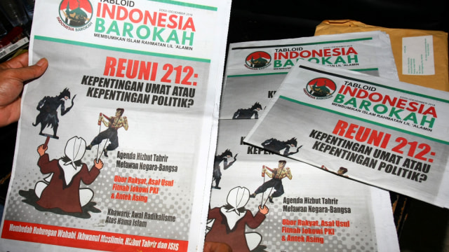 Tabloid Indonesia Barokah. (Foto: ANTARA FOTO/Muhammad Iqbal)
