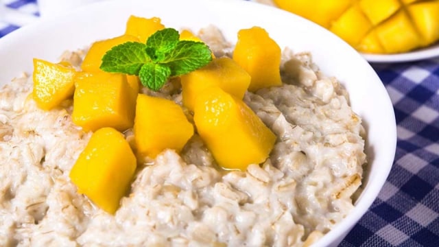 Bubur Oat Mangga (13M+)