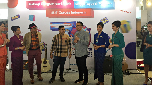 Salah satu pembeli Garuda Miles Tourbillon. (Foto: Gitario Vista Inasis/kumparan)