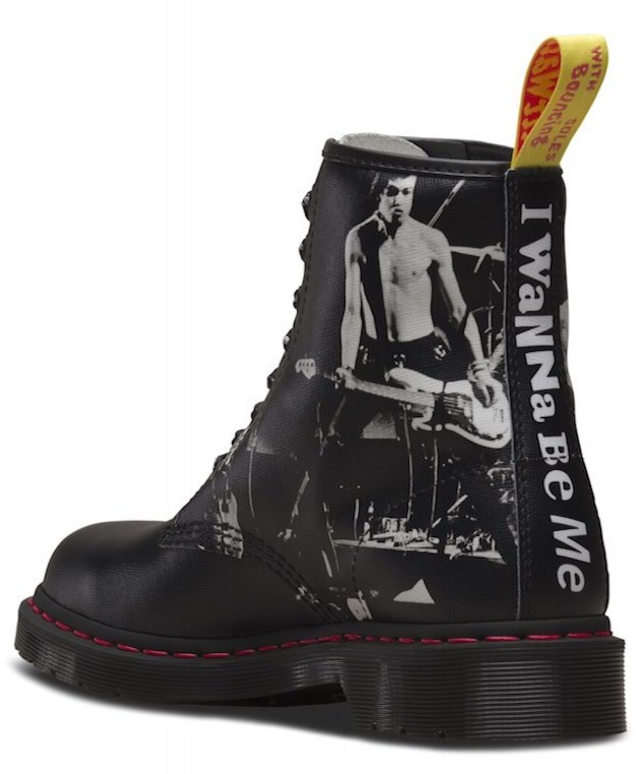 Sepatu bertema Sex Pistols. (Foto: Dok. Dr. Martens)