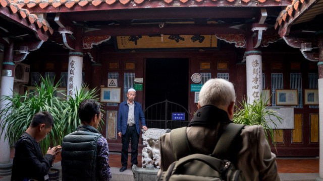 Masjid di kota Quanzhou. (Foto: Feby Dwi Sutianto/kumparan)