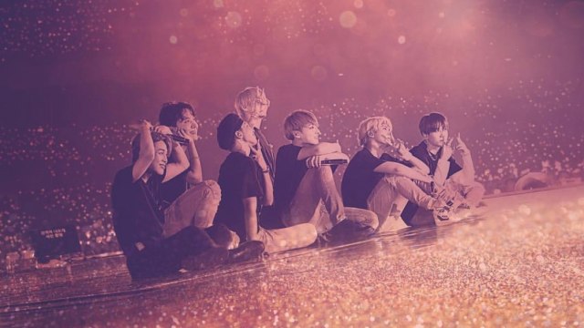 Poster film konser 'BTS World Tour Love Yourself in Seoul'.  (Foto: Twitter/@CBIpictures)