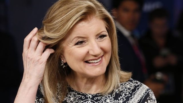  Arianna Huffington. Foto: Instagram @scoopoint