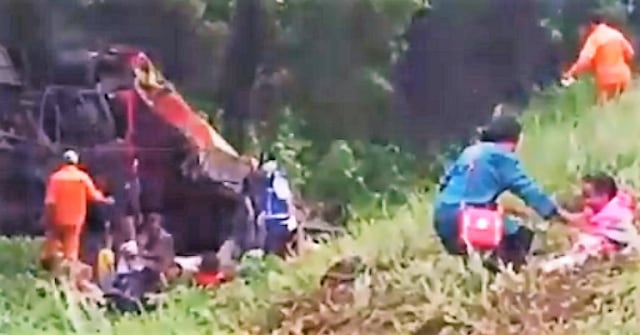 Polisi Masih Selidiki Penyebab Kecalakaan Bus di Tol Cipularang