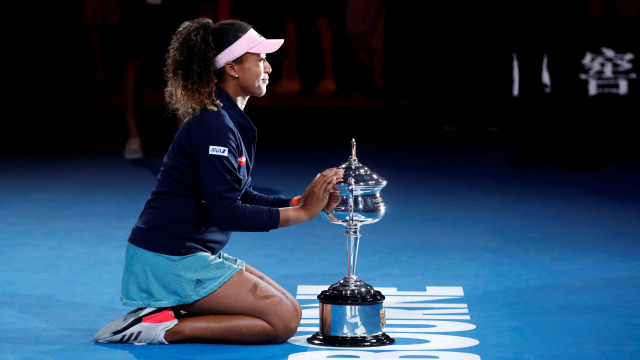 Naomi Osaka juara tunggal putri Australia Terbuka 2019. (Foto: REUTERS/Adnan Abidi)