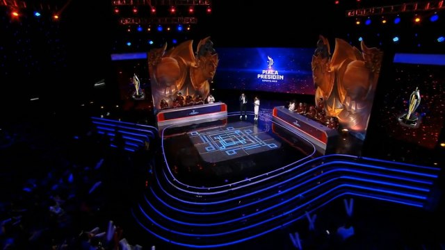 Pertandingan tim All Star Mobile Legends jadi pertandingan pembuka Piala Presiden eSports 2019. (Foto: IESPL_ID via YouTube)