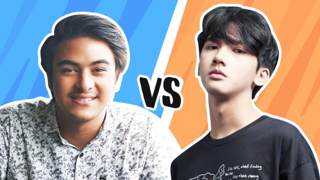 Aktor muda pendatang baru Irsyadillah vs Ari Irham. (Foto: Infografik: Nunki Lasmaria Pangaribuan)