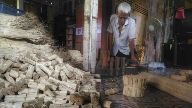 Industri Rokok Nipah Sumsel yang Merambah Pasar Mancanegara
