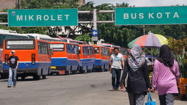 Suasana di kawasan Pasar Senen, Jakarta Pusat. (Foto:  Irfan Adi Saputra/kumparan)