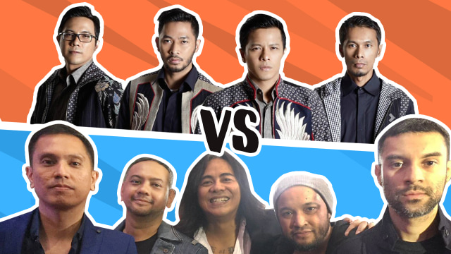 NOAH vs Element Reunion (Foto: Infografik: Sabryna Putri Muviola)