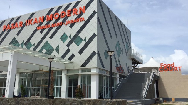 Pasar Ikan Modern di kawasan Penjaringan, Jakarta Utara.  (Foto: Abdul Latif/kumparan)