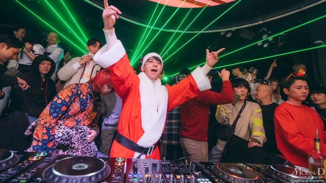 Seung Ri saat tampil di kelab Burning Sun. (Foto: Burning Sun)