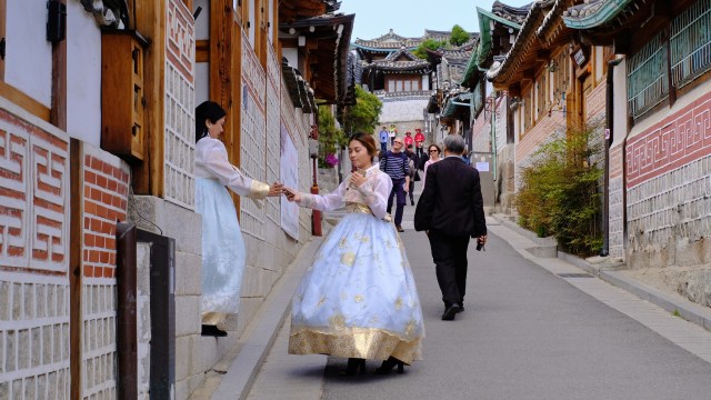 Desa Hanok Buchon di Korea Selatan (Foto: Flickr/Stevenandpat)