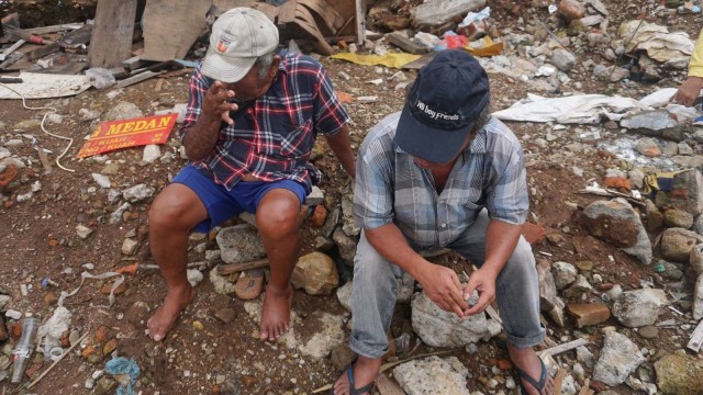 Mantan preman di Terminal Senen. (Foto: Irfan Adi Saputra/kumparan)