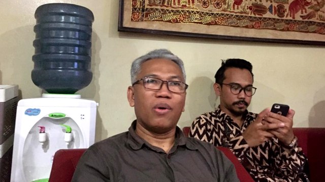 Buni Yani saat di DPP Gerindra, Jakarta Selatan.  (Foto: Muhammad Lutfan Darmawan/kumparan )