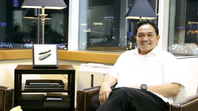 Presiden Madura United, Achsanul Qosasi. Foto: Helmi Afandi/kumparan
