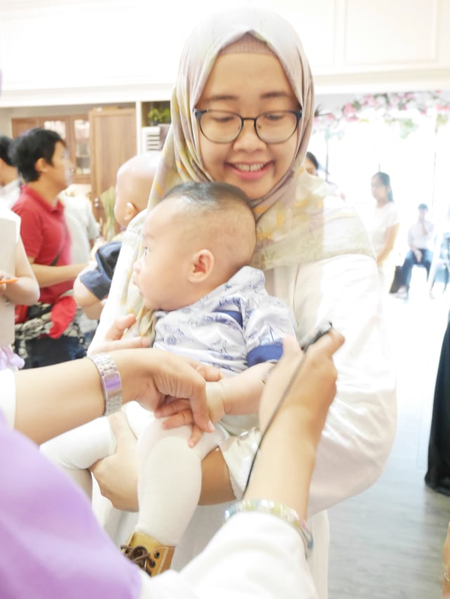 Belajar Bareng Tentang Cara Merawat Kulit Bayi yang Sensitif di Acara Moms Mingle  (1)