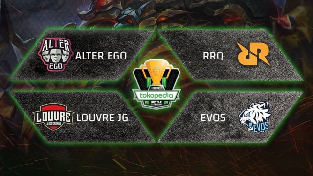 Final Four Tokopedia Battle of Friday IESPL Mobile Legends. (Foto: IESPL)