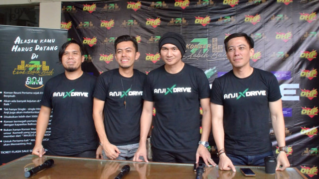 Anji x Drive. (Foto: Alexander Vito/kumparan)